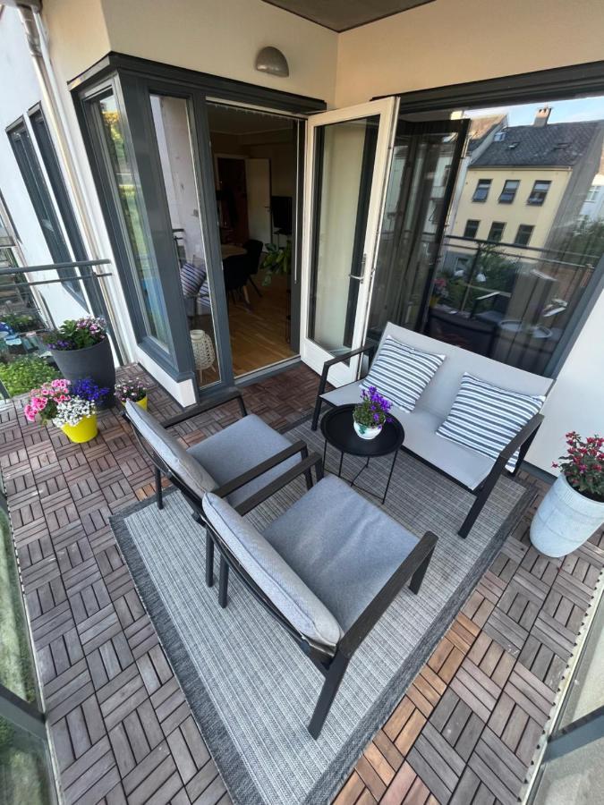 Modern Apartment - Amazing Terrace And Fjord View, Close To City Center Bergen Extérieur photo